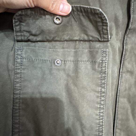 LEVI'S Mens Military Jacket Olive Green Size XXL NWT FLAWED - Picture 6 of 16